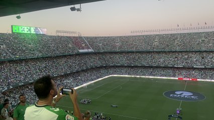 Espectacular Show de Luces en el Villamarín Antes del Betis vs Girona 🌟