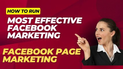 MOST EFFECTIVE FACEBOOK MARKETING