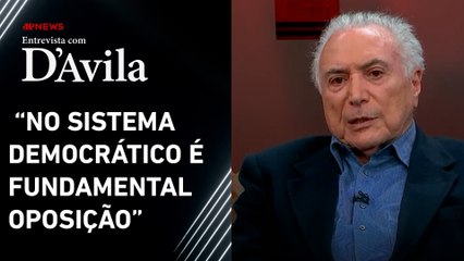 "Estou disposto a colaborar", diz Temer sobre eleições em 2026 | ENTREVISTA COM D'AVILA
