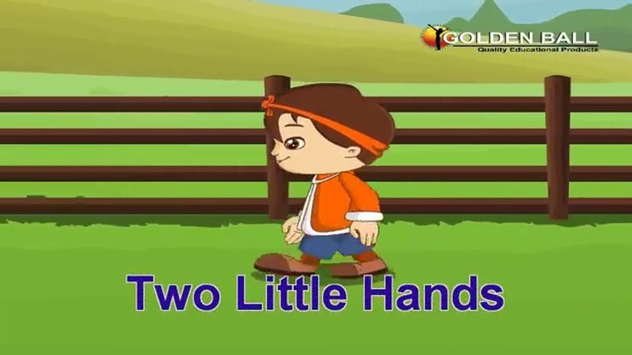 Two Little Hands To Clap Clap Clap Rhyme With Lyrics I English Kids Songs _for fun and  entertainment Learning Videos For Kids