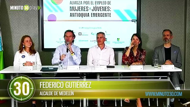 Antioquia Emergente Alianza refuerza oportunidades laborales para 3.000 jóvenes y mujeres