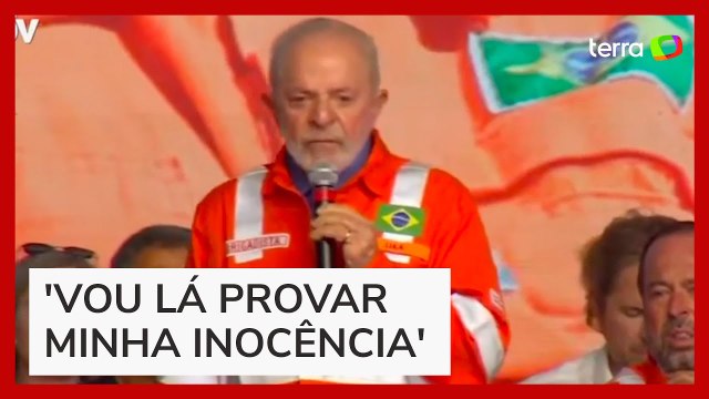 Lula fala de prisão e cita 'juiz insignificante' durante discurso no Paraná
