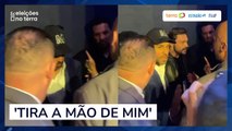 Comboio de Pablo Marçal arranja briga com produtora em saída de debate