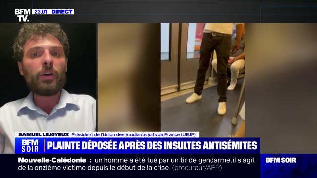 Insultes antisémites dans le métro: On est dans un contexte qui est une forme d'autorisation de l'antisémitisme , déplore Samuel Lejoyeux (UEJF)