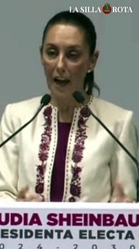 Claudia Sheinbaum: La elección de las y los ministros, magistrados y jueces es un mandato popular.