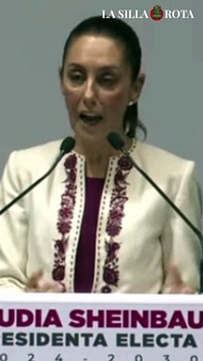 Claudia Sheinbaum: La elección de las y los ministros, magistrados y jueces es un mandato popular.