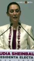 Sugerencia de Claudia Sheinbaum a MORENA