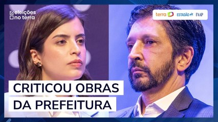 Tabata Amaral critica gestão de Nunes: “Ficamos dois anos sem prefeito”