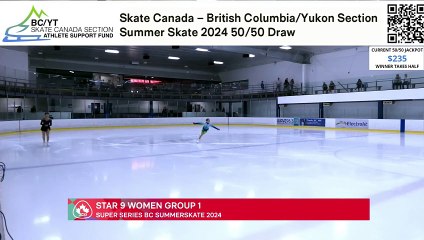 THURSDAY - STAR 9 Women - Group 1 & 2 - Rink 1 - 2024 BC/YT Section Super Series Summerskate (4)