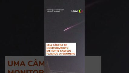 Objeto luminoso desconhecido cruza o céu de Santa Catarina #shorts