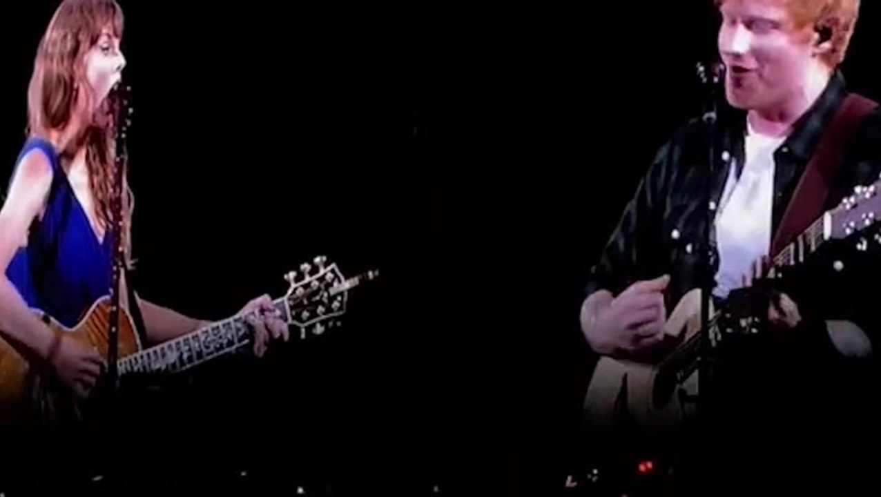 Taylor Swift brings out Ed Sheeran at Wembley Stadium to perform ‘Everything Has Changed’