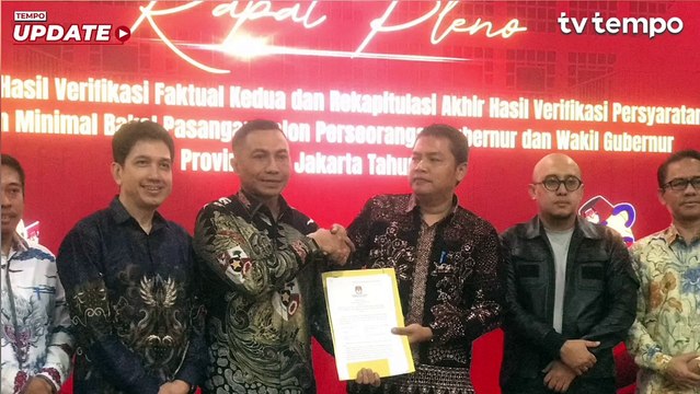 KPU Tepis Isu Loloskan Dharma Pongrekun untuk Lawan Ridwan Kamil di Pilkada Jakarta