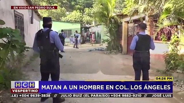 De varios impactos de bala le quitan la vida a un hombre en col. Los Ángeles de SPS