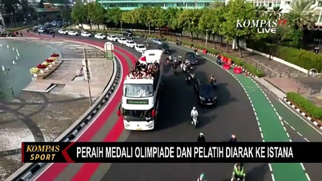 Tiba di Indonesia, Atlet Peraih Medali Olimpiade Paris Diarak hingga Dapat Bonus dari Jokowi