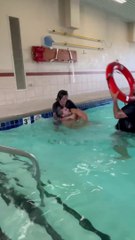 He was Drowning….  #rescue #funny