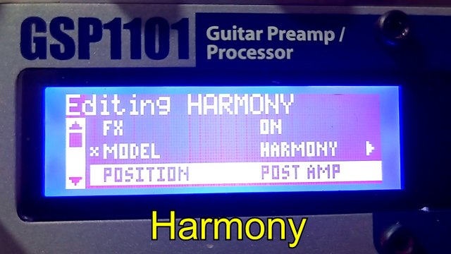 DIGITECH GSP 1101 - HARMONY