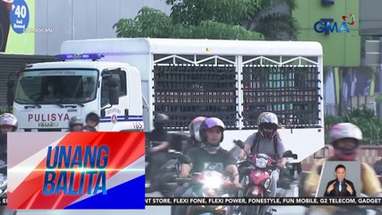 Kilos-protesta ng MANIBELA kontra-PTMP, hindi pa nagsisimula | Unang Balita