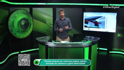 Painéis solares em rodovias podem reduzir emissão de carbono e gerar eletricidade