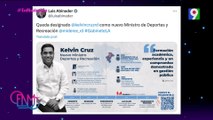 En La Diana: Kelvin Cruz, nuevo ministro de Deportes y Recreación | ENM