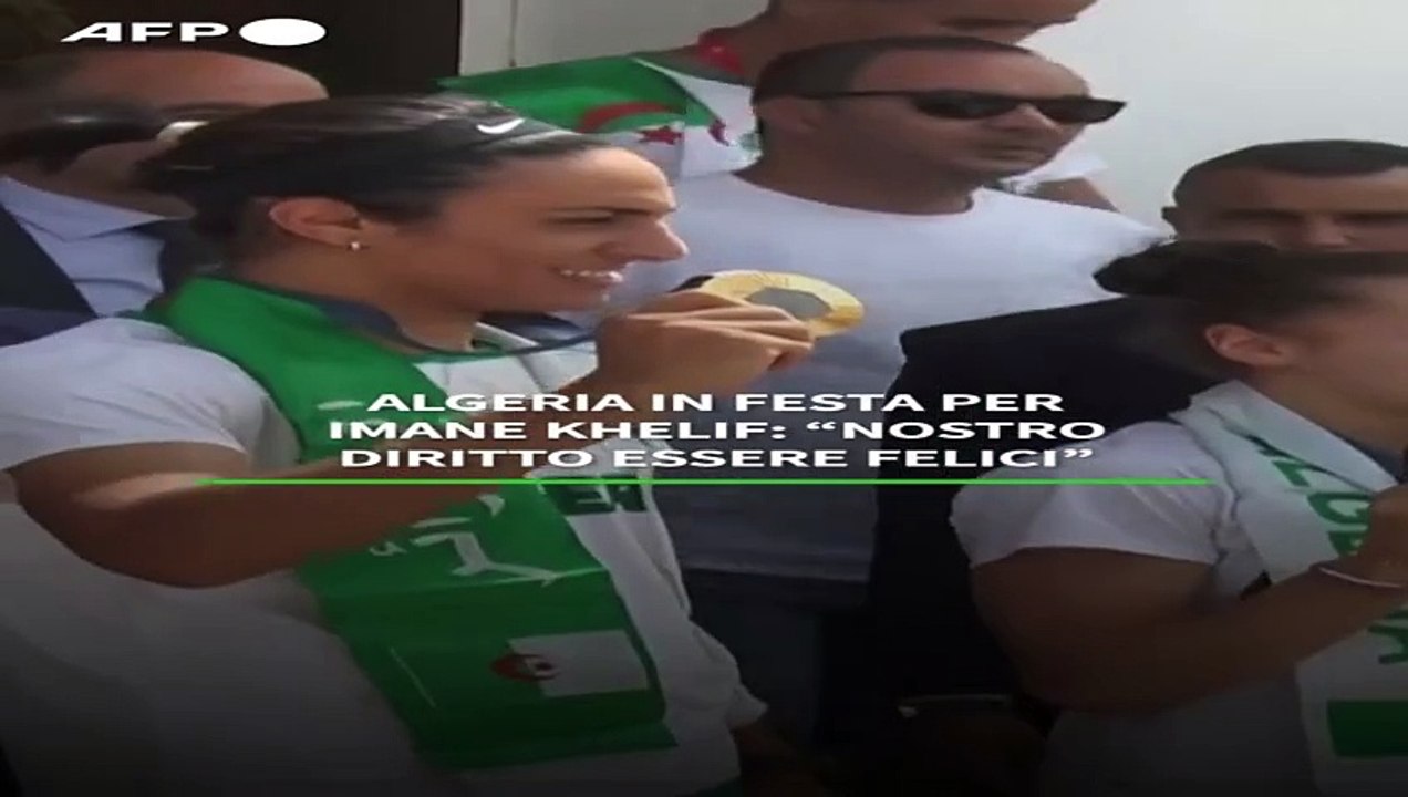 Algeria in festa per Imane Khelif: "Nostro diritto essere felici"