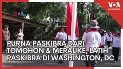 Purna Paskibra dari Indonesia Latih Paskibra di AS