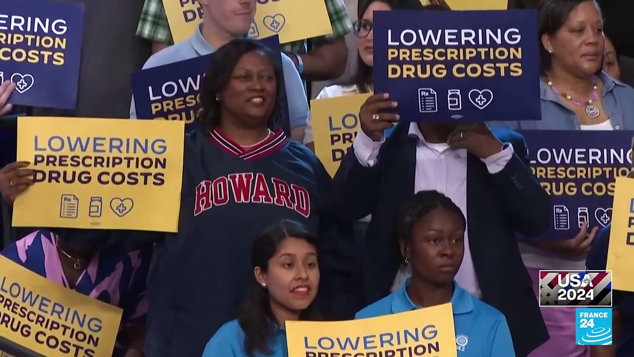 EE. UU.: Biden aparece junto a Kamala Harris por primera vez desde su retiro de las elecciones