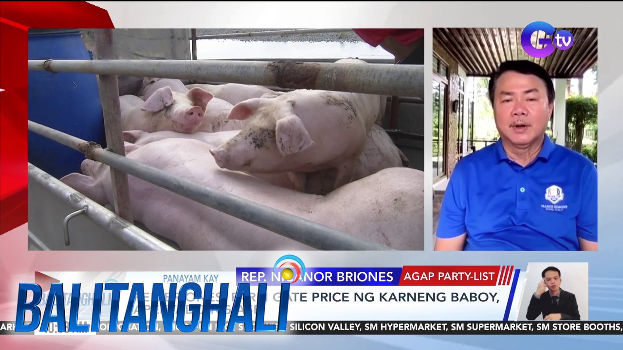 Panayam kay AGAP partylist representative, Nicanor Briones | Balitanghali