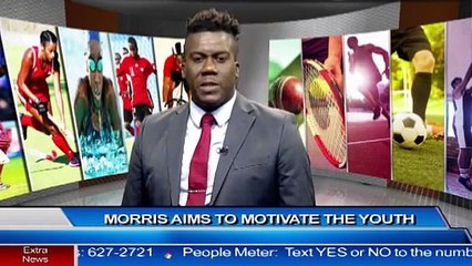 MORRIS AIMS TO MOTIVATE THE YOUTH