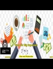 Plan for Big Expenses