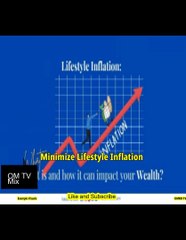 Minimize Lifestyle Inflation