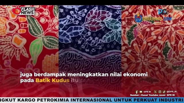 LESTARI MOERDIJAT DUKUNG MOTIF BATIK KUDUS DAPATKAN HAK PATEN HAKI