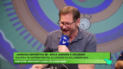 Jornada Esportiva 98 - Boca Junior x Cruzeiro 15/08/24