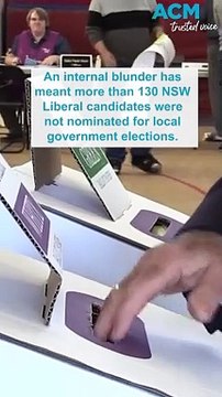Councils left with no Liberal candidate after internal blunder
