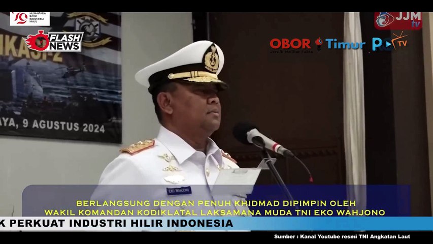 Sukses Jalani Pendidikan, Wadan Kodiklatal Tutup Diklapa 33, Dikmatra-2 dan Dikaplikasi 2 TNI AL