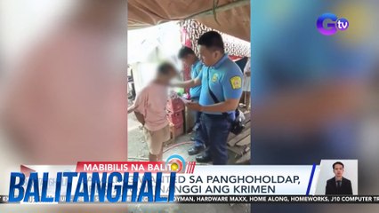 Lalaking wanted sa panghoholdap, arestado; itinanggi ang krimen | Balitanghali