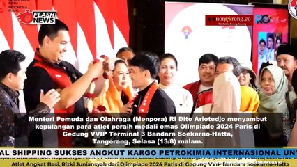 Kemenpora Sambut Atlet Peraih Medali Emas Olimpiade