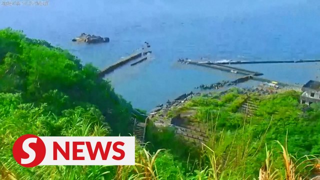 Cameras show magnitude 6.3 quake striking eastern Taiwan