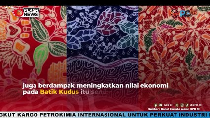 Lestari Moerdijat Dukung Motif Batik Kudus Dapatkan Hak Paten HAKI
