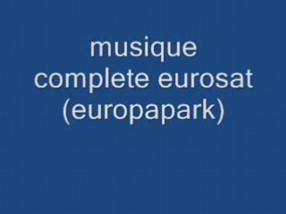 eurosat musique complete