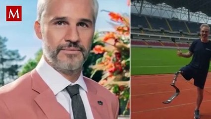 Juan Pablo Medina, actor que llevará la bandera de México en los Juegos Paralímpicos de París 2024
