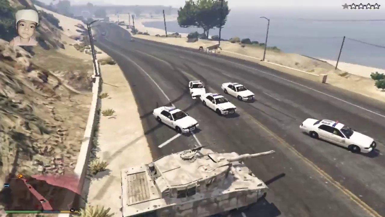 GTA V Tank Video | GTA V Military Tank | GTA V Tank Fight | Slowly Gamerz | GTA 5 Part #3