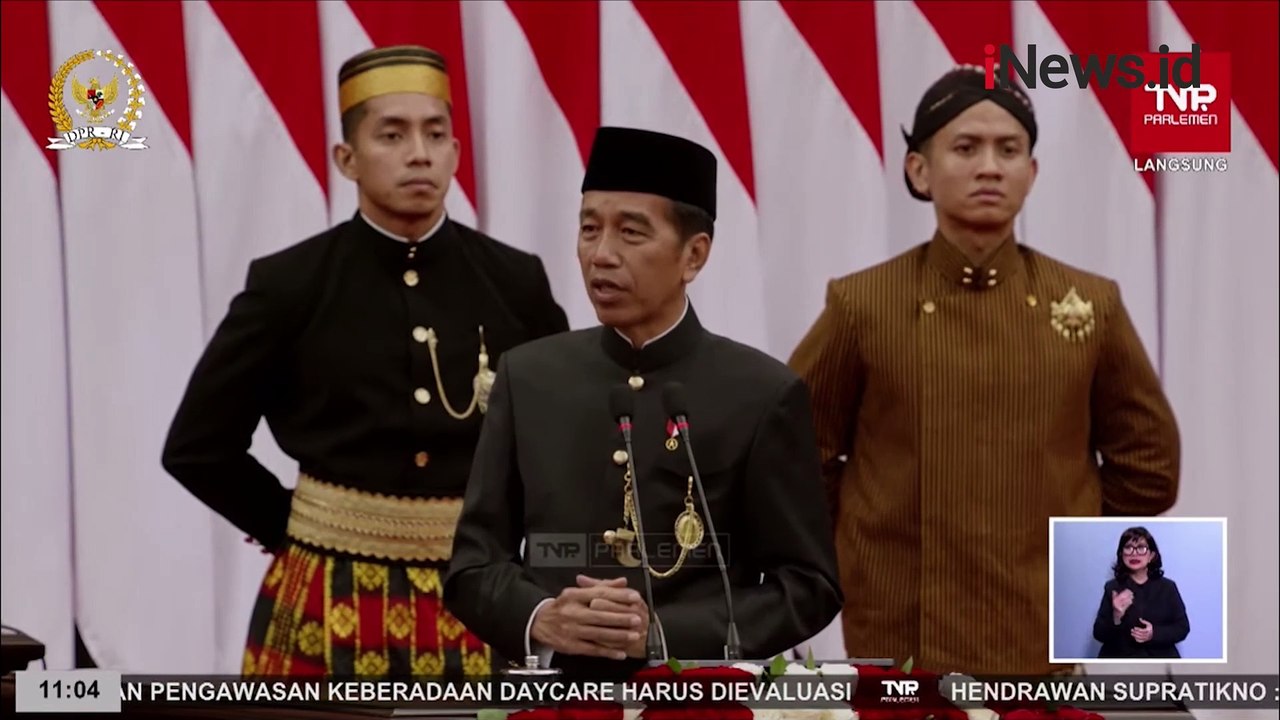 Reaksi Prabowo ketika Jokowi Singgung Tongkat Estafet Pemerintahan