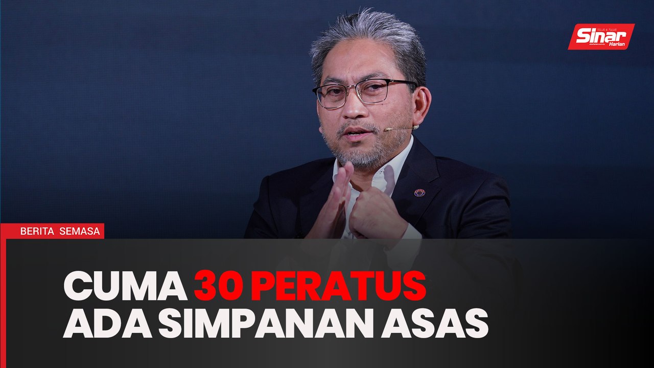 Perlu ada simpanan 20 tahun selepas bersara