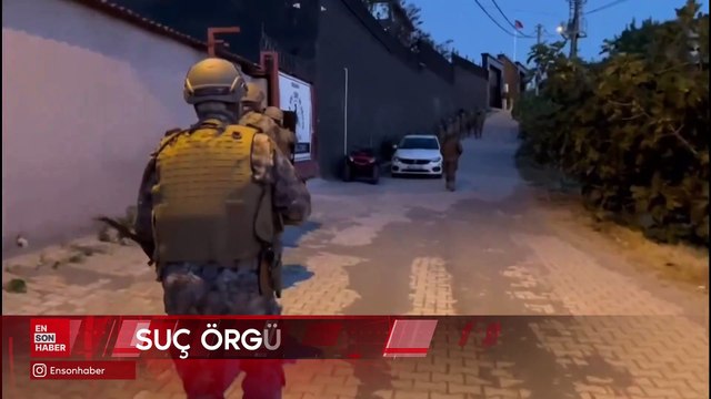 2 ilde KUYU operasyonu: Organize suç örgütü çökertildi