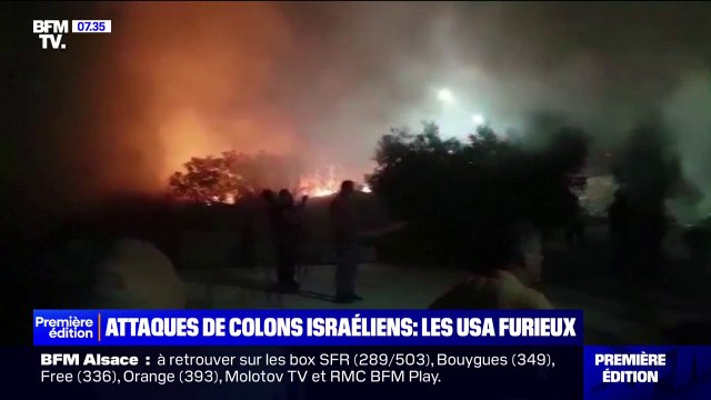 Attaques de colons israéliens en Cisjordanie occupée: les États-Unis demandent à Israël de protéger toutes les communautés