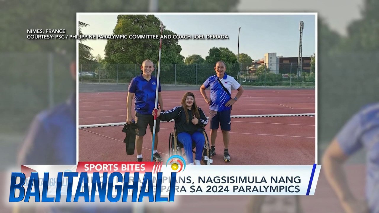 Pinoy Paralympians, nagsisimula nang mag-training para sa 2024 Paralympics | Balitanghali