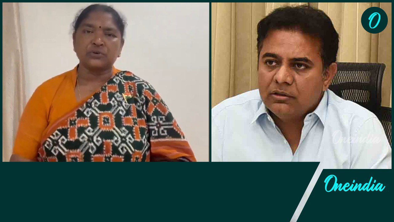 KTR కు స్ట్రాంగ్ కౌంటర్ ఇచ్చిన Minister Seethakka | Oneindia Telugu