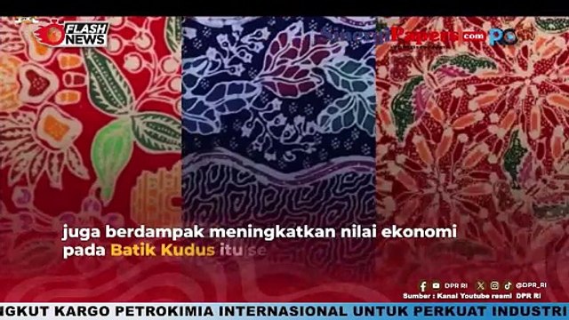 Lestari Moerdijat Dukung Motif Batik Kudus Dapatkan Hak Paten Haki