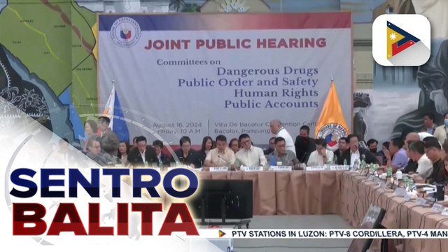 Quad Committee ng Kamara, nagpaulan ng show cause orders vs. resource persons na hindi dumalo sa kanilang unang pagdinig na ginawa sa Bacolor, Pampanga