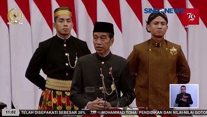 Jokowi Minta Maaf di Sidang Tahunan MPR 2024